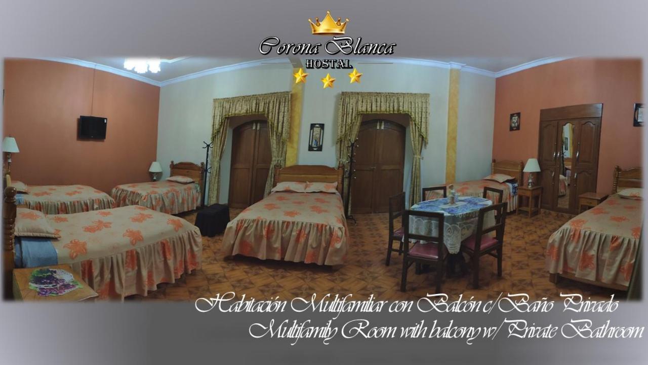 Hostal Corona Blanca Sucre Ngoại thất bức ảnh