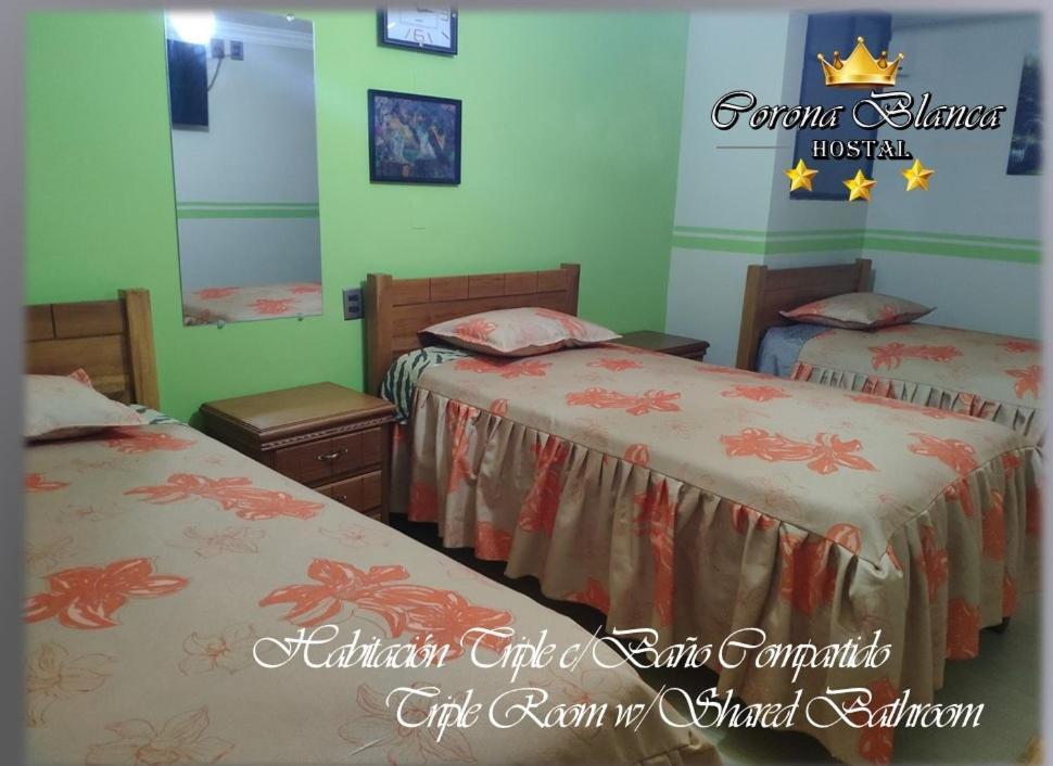Hostal Corona Blanca Sucre Ngoại thất bức ảnh