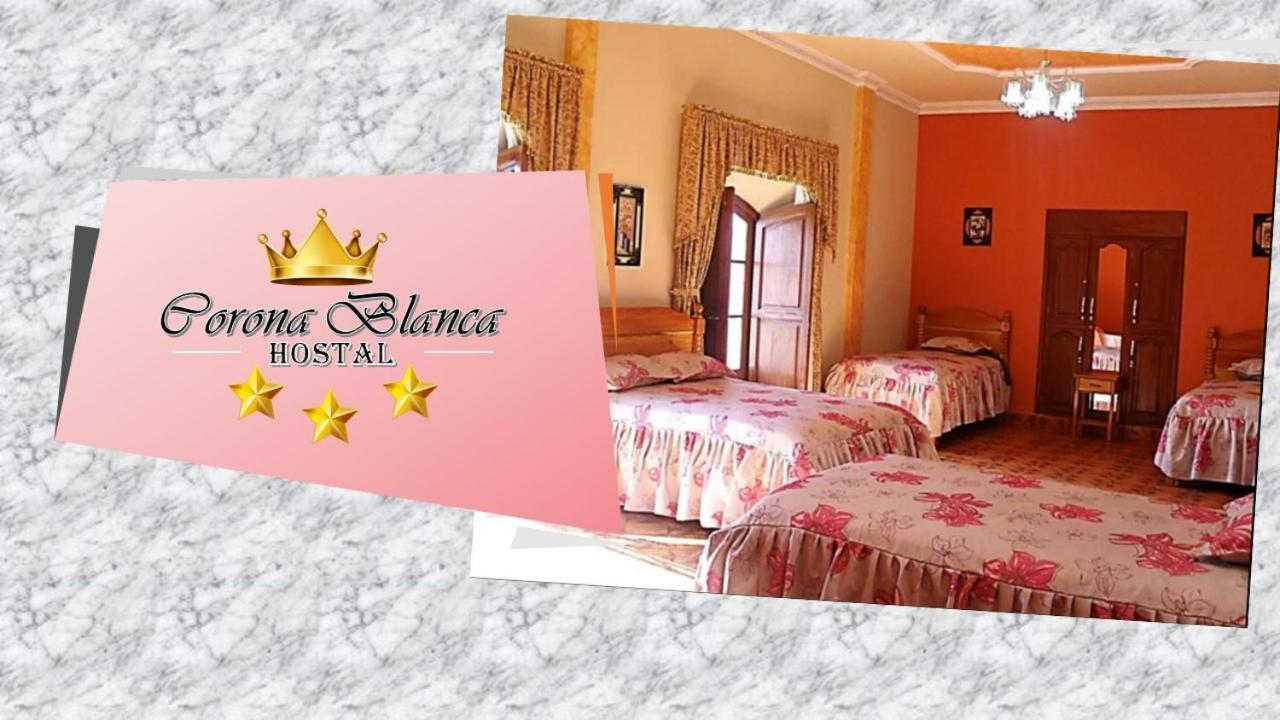 Hostal Corona Blanca Sucre Ngoại thất bức ảnh